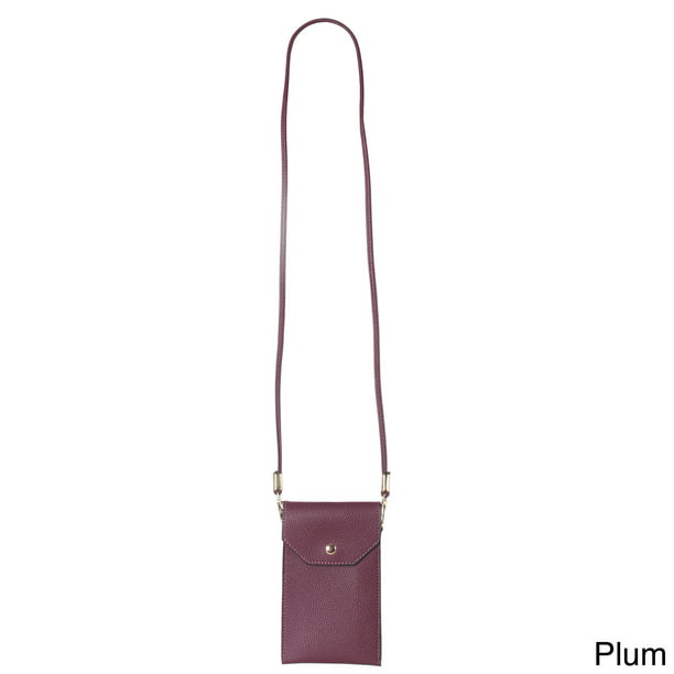 Diophy PU Leather Light Weight Cellphone Smartphone Cross Body Wallet Purse Handbag LI-3850 